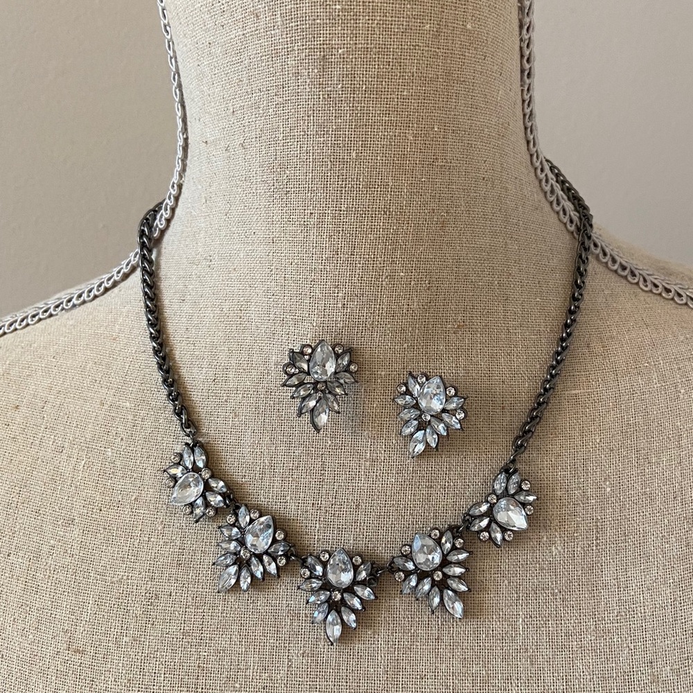 Statement Necklace and Earrings